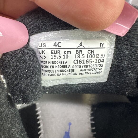 Jordan 11 Crib Bootie Infant size 4c White Legend Blue CI6165-104 - Picture 8 of 8